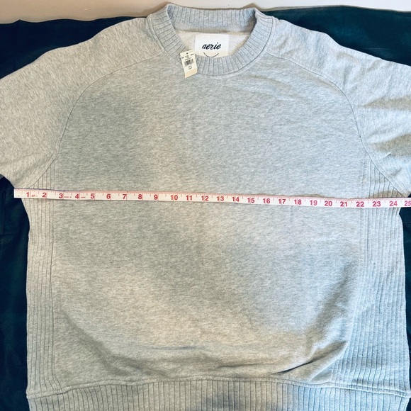 🔥Aerie Men's Gray Crewneck Sweater🔥 - Picture 4 of 6